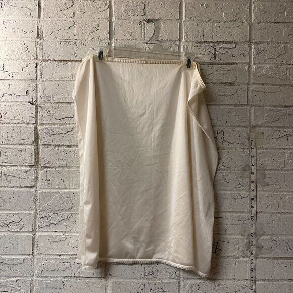 Vintage Formfit A Cut Above Lace Half Slip XL Tall - Picture 5 of 10